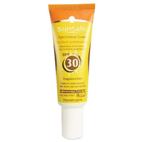 کرم دور چشم حاوی ضد آفتاب سان سیف SPF30 حجم 20 میلی لیتر