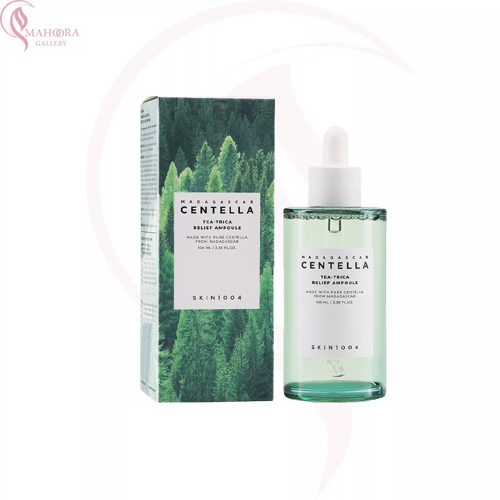 آمپول سنتلا ماداگاسکار تسکین دهنده چای تریکا اسکین Centella Tea-Trica