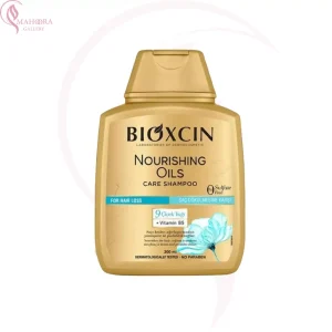 شامپو ضد ریزش و تقویت کننده طلایی بیوکسین BIOXCIN مدل Nourishing Oils Care